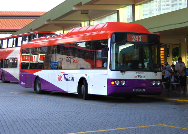 Bild 2: SBS Transit ist ein führender Bus- und Bahnbetreiber in Singapur mit einer Flotte von 3‘500 Bussen. 